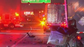 Underage DUI crash on 5 Freeway in Santa Fe Springs leaves 2 dead: CHP