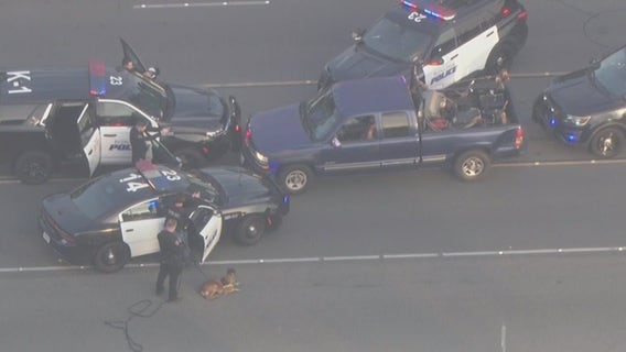 OC police chase ends in lengthy standoff in Anaheim area