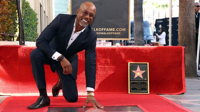 Darius Rucker receives star on Hollywood Walk of Fame