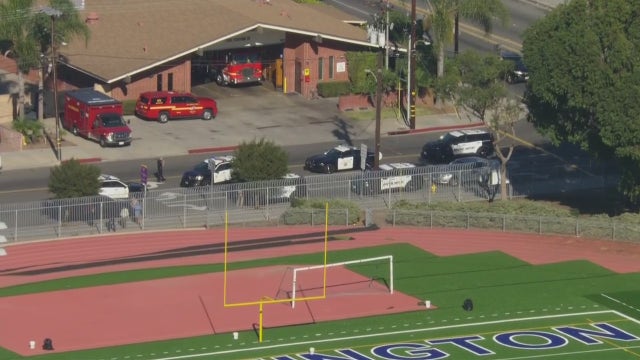 Washington Preparatory High School on lockdown after suspect apparently runs on campus