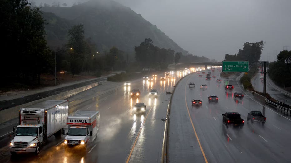 California rain forecast Storm for New Year