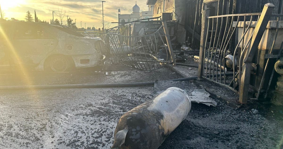 Propane tanks explode after fire breaks out at Sacramento Sikh temple ...