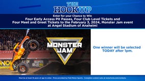THE HOOKUP: Giveaway for Monster Jam at Angel Stadium of Anaheim