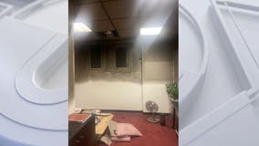 Possible arson fire under investigation at Pasadena church