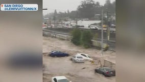 San Diego floodwaters prompt dramatic rescues as region sees record rain