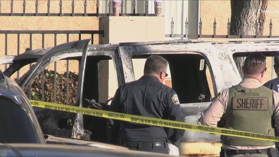 Body discovered in Palmdale car fire