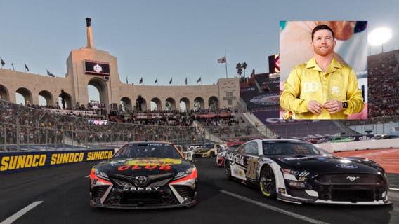 Canelo Alvarez grand marshal for NASCAR's Clash at the Coliseum