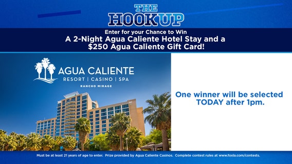 THE HOOKUP: 2-night Agua Caliente hotel stay + $250 Agua Caliente gift card