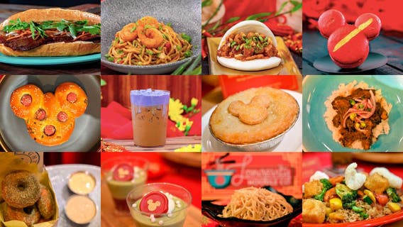 Disneyland Lunar New Year 2024 food to celebrate Year of the Dragon