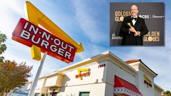 Paul Giamatti grabs In-N-Out Burger in Los Angeles after Golden Globes win