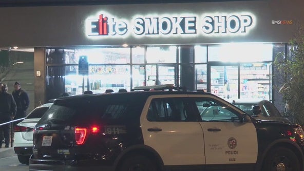 LAPD investigating 4 armed robberies in Hollywood Hills, Studio City