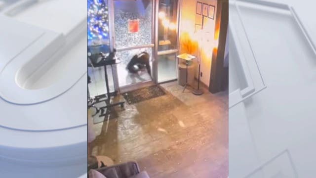 Robbery fail: Suspect uses not-so-like ninja skills to break into California business