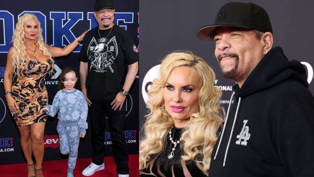 Rapper Ice-T's wife Coco Austin scrutinized on social media after allowing daughter, 8, to play drinking game