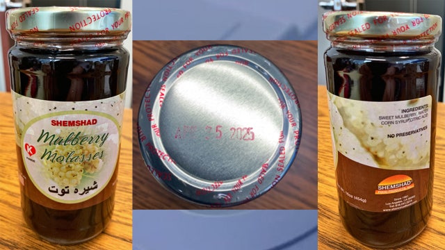 Health officials warn this jam sold in Los Angeles grocery stores could be contaminated
