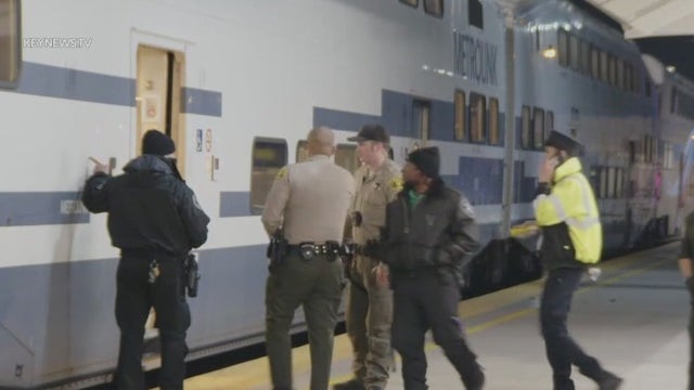 Metrolink train in Palmdale hit by gunfire