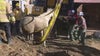 Horse rescued after being stuck in sinkhole