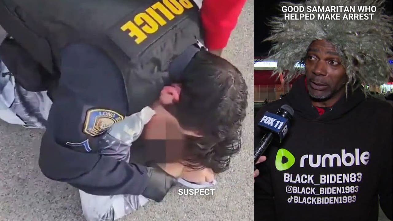 Le TikToker « Black Biden » aide la police à arrêter un prédateur présumé d’enfants à Long Beach