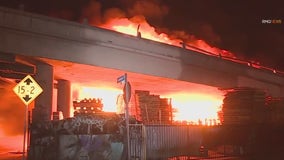 Los Angeles freeway fire prompts state to recommend rule changes for leasing under freeways