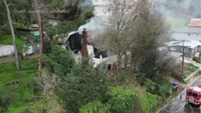 Fire destroys Eagle Rock home