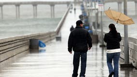 Rare tornado warning issued in San Diego