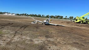 Small plane crashes at John Wayne Airport; 2 injured