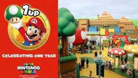 Super Nintendo World celebrates 1-year at Universal Studios Hollywood