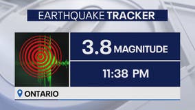 Preliminary 3.6-magnitude earthquake reported in Ontario