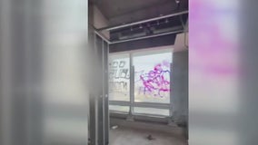 An inside look of DTLA's graffiti tower