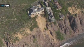 Multi-million dollar SoCal homes teetering off cliff as another storm looms