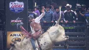 Rodeo show kicks off 2-day event in downtown LA as city drafts ban