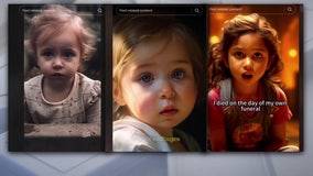 Social media accounts using AI videos of dead children to tell true crime stories