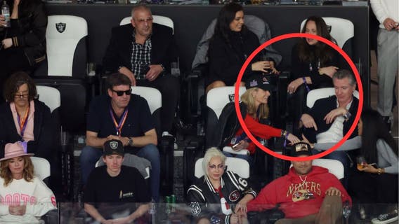 Gov. Newsom, Lady Gaga cheer on 49ers at Super Bowl