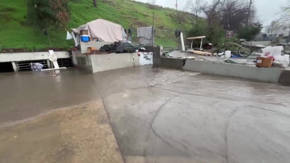 Homeless camps in Sun Valley sewers are cause for concerns, firefighters say