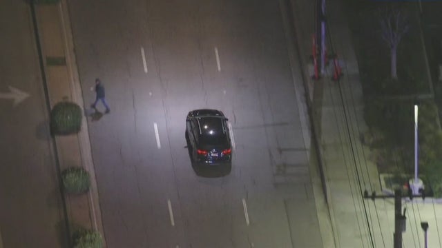 Possible burglary suspect leads half-hour police chase across LA County