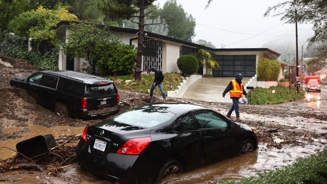 Why is California prone to mudslides?
