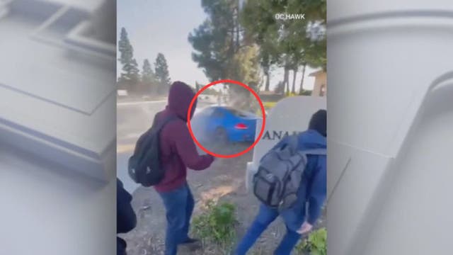 CAUGHT ON CAMERA: Car slams into children in Anaheim