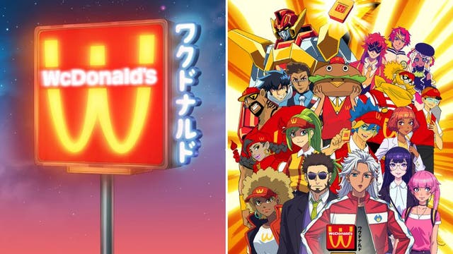Welcome to WcDonald's: McDonald's flips its 'M' for manga fans