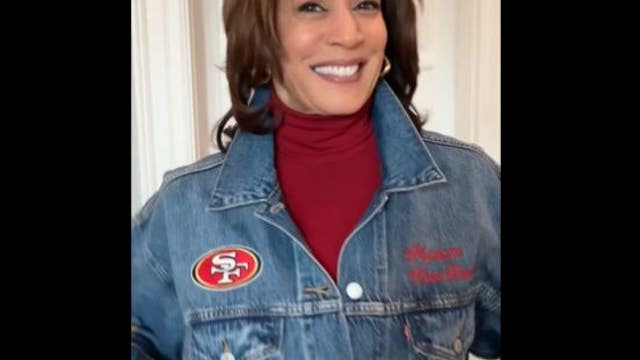 Vice President Kamala Harris wants the 49ers to win the Super Bowl