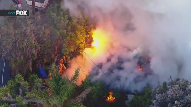1 dead, another injured in Del Rey house fire. Neighbors say property is a problem