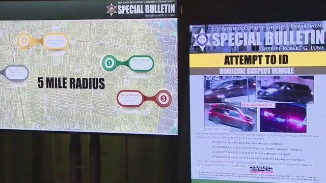 Los Angeles shooting spree: 2 alleged gang members arrested in 4 deaths; 3rd suspect sought