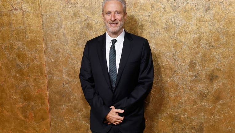 Jon Stewart attends the Clooney Foundation for Justice's 2023 Albie Awards at New York Public Library on September 28, 2023 in New York City. (Photo by Taylor Hill/WireImage)