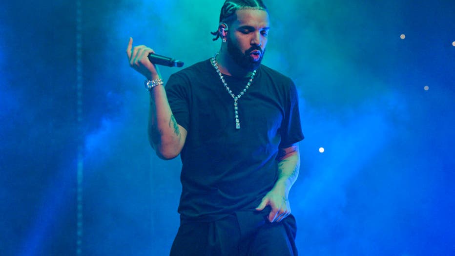 Rapper Drake performs onstage during "Lil Baby &amp; Friends Birthday Celebration Concert" at State Farm Arena on December 9, 2022 in Atlanta, Georgia. (Photo by Prince Williams/Wireimage)