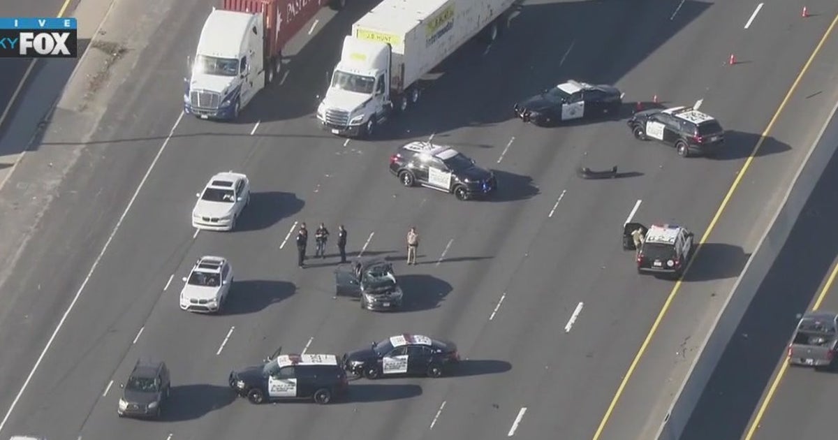 Pursuit crash snarls traffic on 710 Freeway | FOX 11 Los Angeles