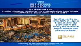 THE HOOKUP: 2-night Pechanga Resort stay, $250 in dining credit, 2 VIP tickets and more!