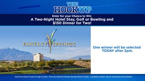 THE HOOKUP: Enter to win a 2-night hotel stay, golf or bowling and $150 dinner for two