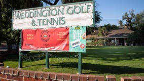 Residents protest closing of Studio City golf course, Harvard-Westlake's new sports complex