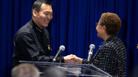 Interim LAPD Chief Dominic Choi sworn in