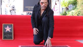 Lenny Kravitz receives Hollywood Walk of Fame star