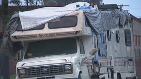 LA County homeless crisis: Residents seeing fights, prostitution after RV encampment moved into neighborhood