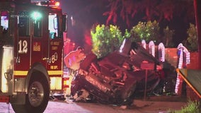 2 killed in Altadena crash after SUV overturns, bursts into flames